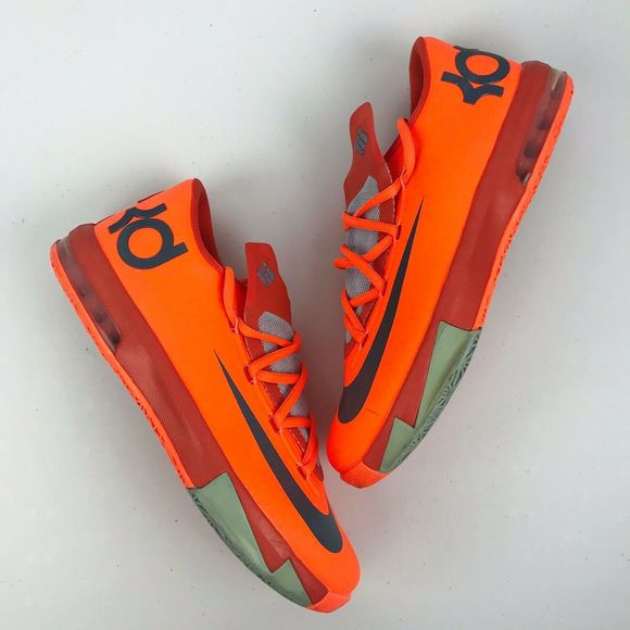 Nike KD VI (GS) Orange 599477-800 Youth Shoes